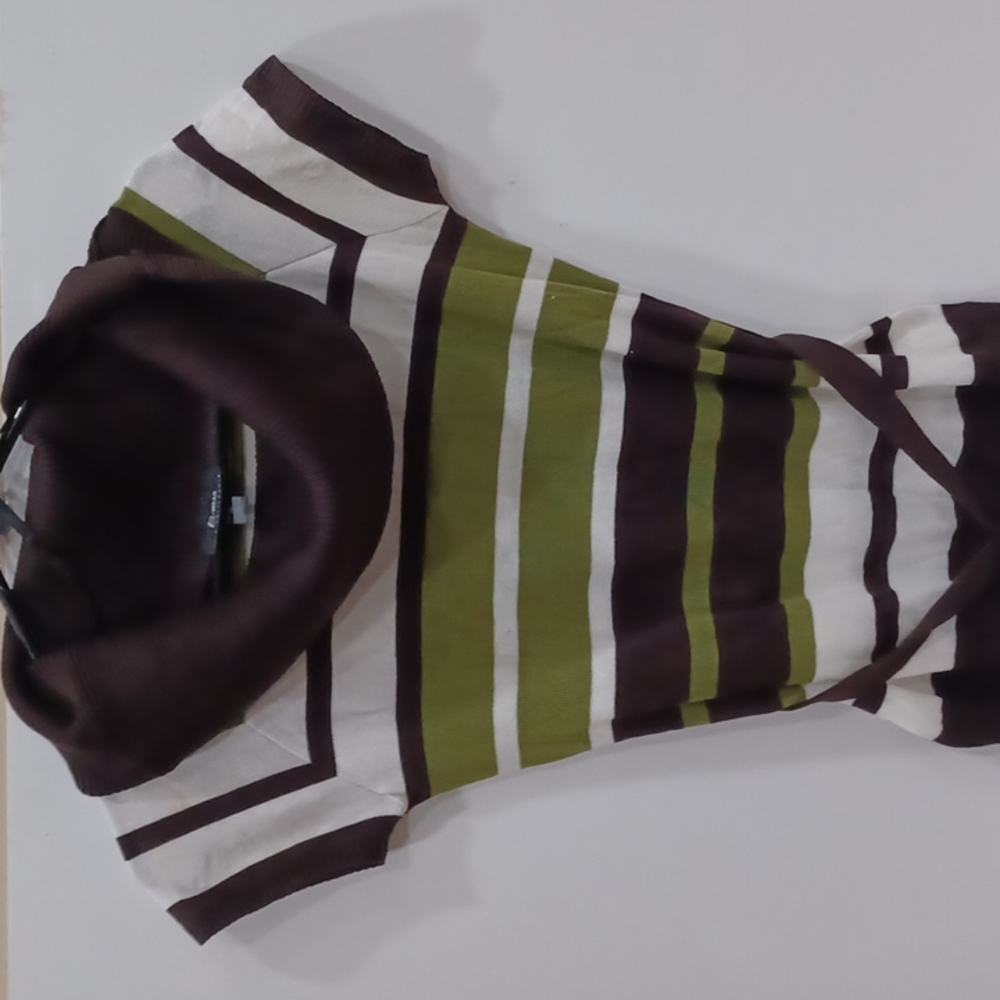 Striped sweater shirt